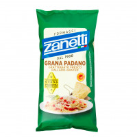 Ost grana padano revet, 1 kg Zanetti