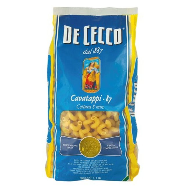 Pasta Cavatappi, 500 g De Cecco