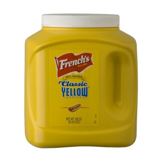 Sennep gul, 4*2,9 kg French's
