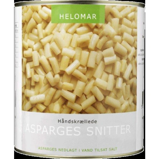 Asparges hvide snitter u/hoved, 3kg