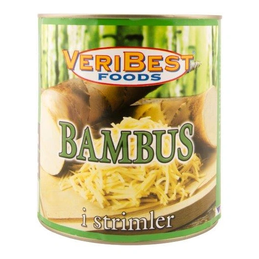 Bambusskud strimler, 3 kg