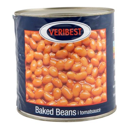 Bønner i tomatsauce, 3 kg