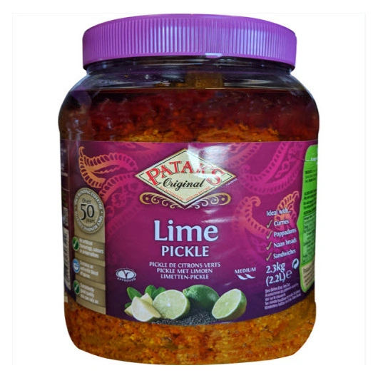 Lime pickle, 2,3 kg Patak's