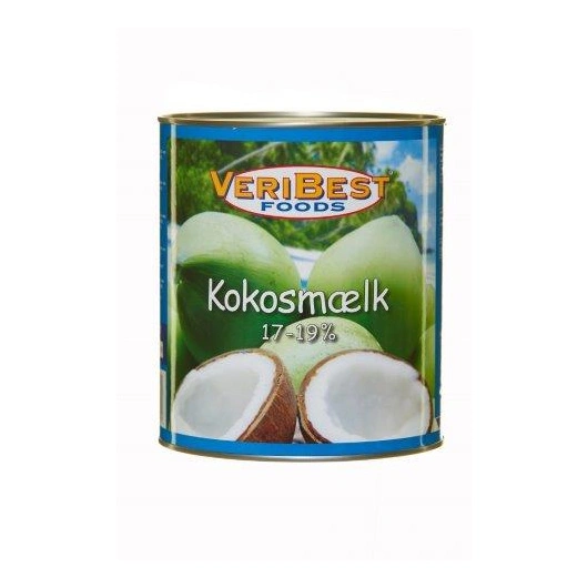 Kokosmælk 17-19%, 3*2,9 l VeriBest