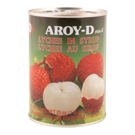 Litchi hele i sirup, 24*567 g