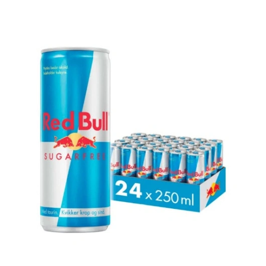 Red bull sugar free, 24*250 ml