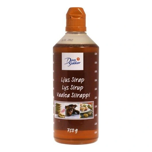 Sirup lys, 750 g Dansukker