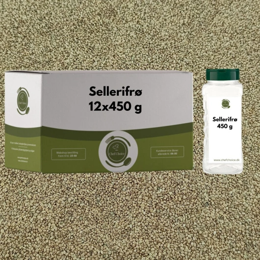 Sellerifrø tørrede, 12*450 g