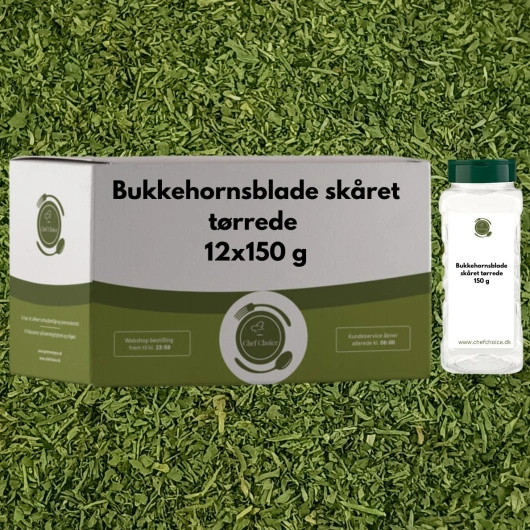 Bukkehornsblade skåret tørrede, 12*150 g Chef Choice