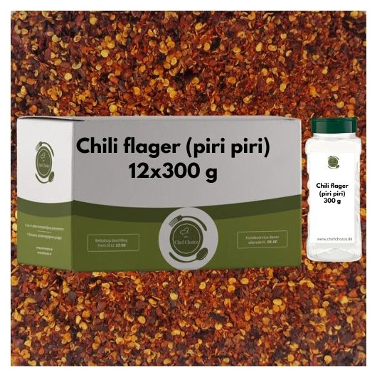 Chili knust piri piri, 300 g Chef Choice