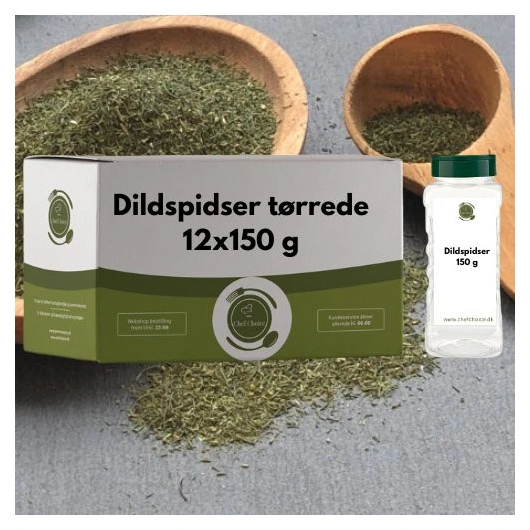 Dildspidser, 12*150 g Chef Choice
