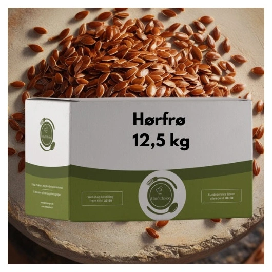 Hørfrø, 12,5 kg Chef Choice