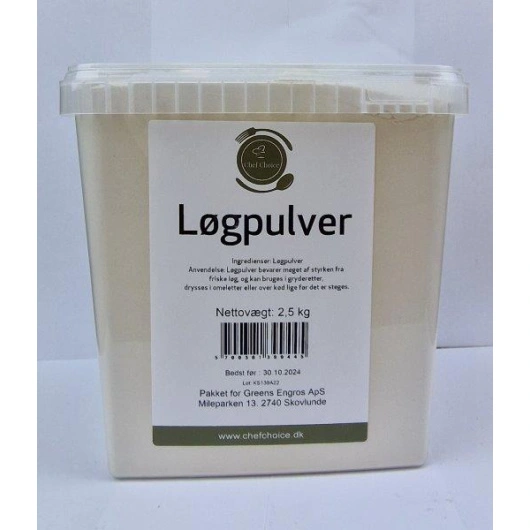 Løgpulver, 2,5 kg Chef Choice