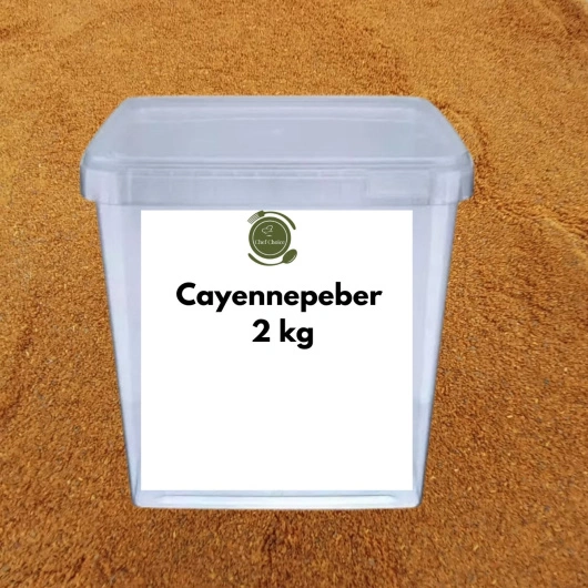 Cayennepeber, 2 kg Chef Choice