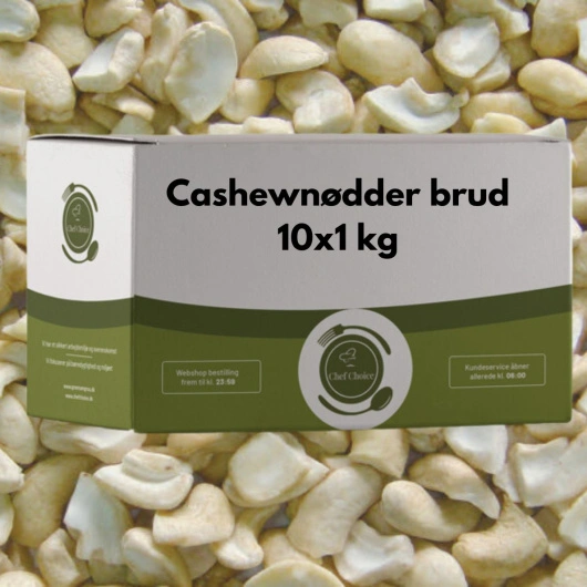 Cashewnødder brud, 1 kg (Pose) Chef Choice
