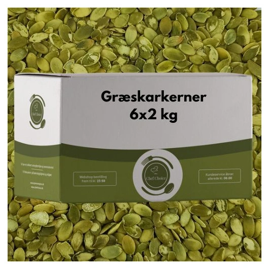 Græskarkerner, 2 kg Chef Choice
