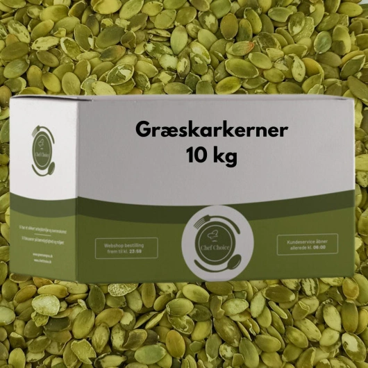 Græskarkerner, 10 kg Chef Choice