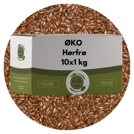 ØKO Hørfrø, 1 kg Chef Choice