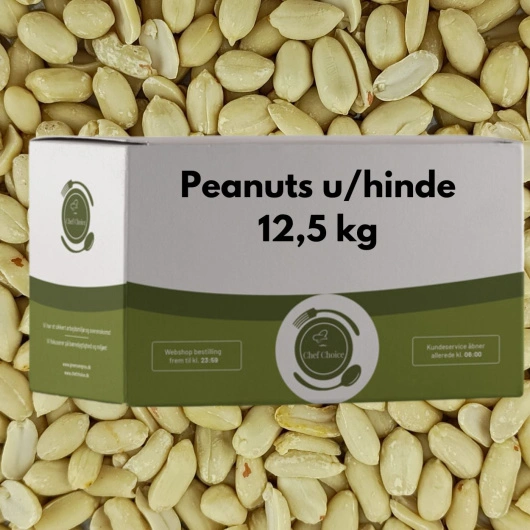 Peanuts u/hinde, 12,5 kg Chef Choice