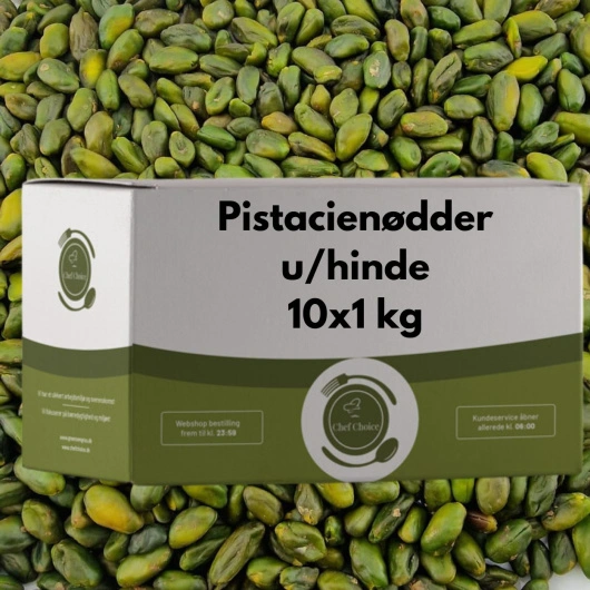 Pistacienødder u/hinde, 1 kg (Pose) Chef Choice