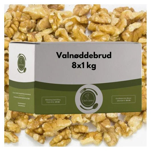 Valnøddebrud, 1 kg (Pose) Chef Choice