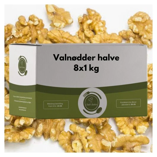 Valnødder halve, 1 kg (Pose) Chef Choice