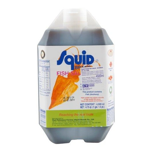 Fiskesauce, 3*4500 ml Squid