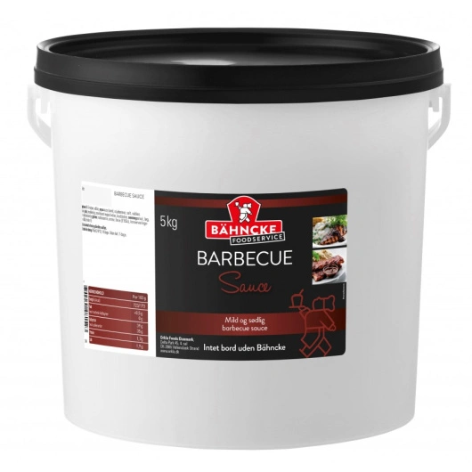 BBQ  sauce, 5 kg Bähncke