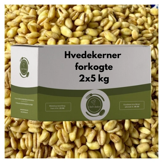 Hvedekerner forkogte, 5 kg Chef Choice