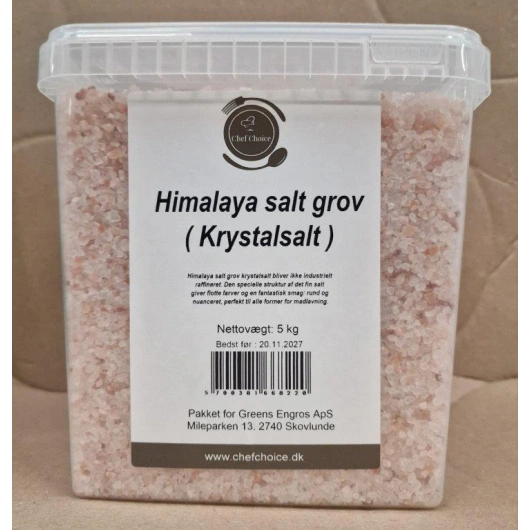 Himalaya salt groft, 5 kg Chef Choice