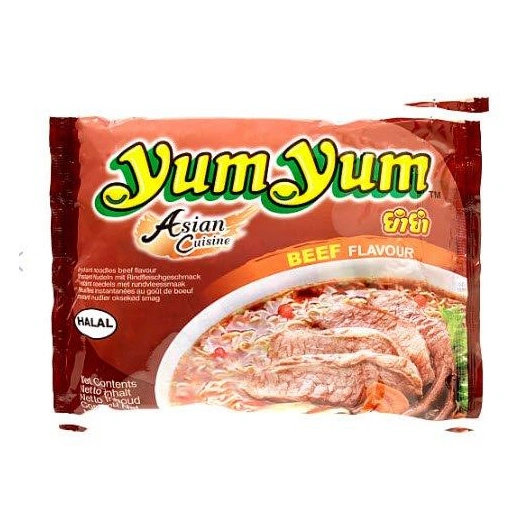 Nudler m/oksekød, 60g Yum Yum