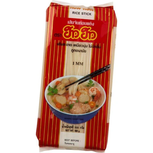 Nudler ris sticks 1 mm, 400 g How How