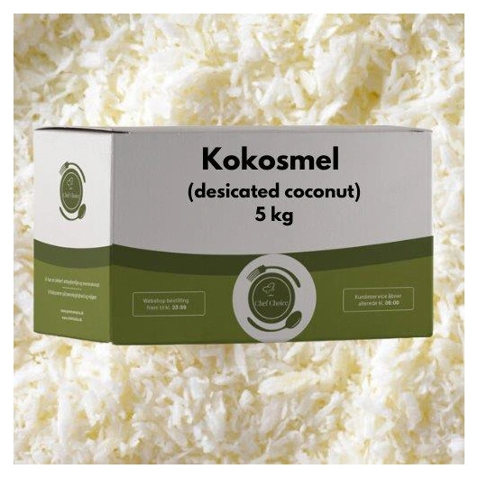 Kokosmel (desicated coconut), 5 kg Chef Choice