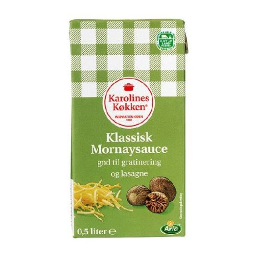 Mornaysauce klassisk, 10*500 ml Karolines Køkken