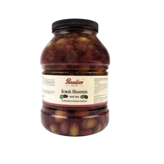 Olivenmix  m/sten græsk, 2*2,3 kg Paradiso
