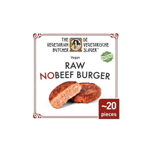 No beef burger raw VEGANSK frost, 20*113 g The Vegetarian Bu