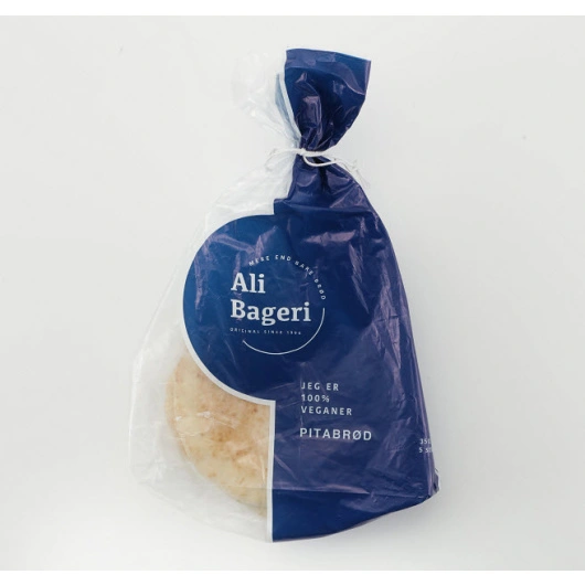 Pitabrød 14cm  frost, 10*5 stk / 3,5 kg Ali bageri