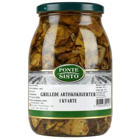 Artiskokker grillede, 6*1 kg Ponte Sisto