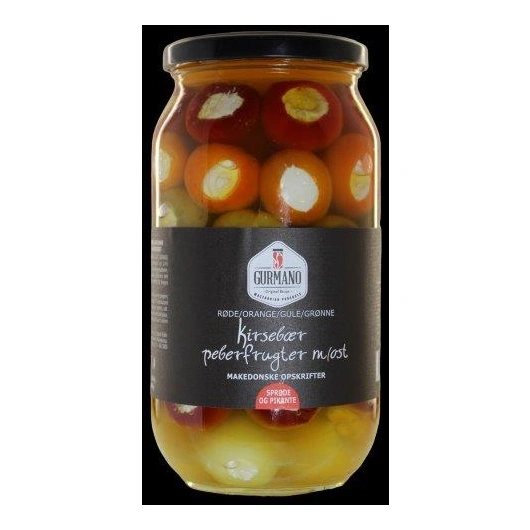 Snackpeber mix m/ost, 960 g