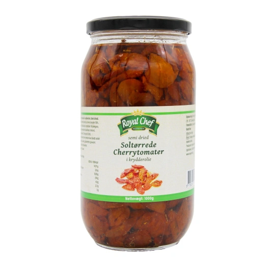 Cherrytomater soltørrede, 6*1kg Royal Chef