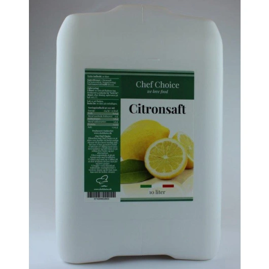 Citronsaft 100%, 10 l Chef Choice