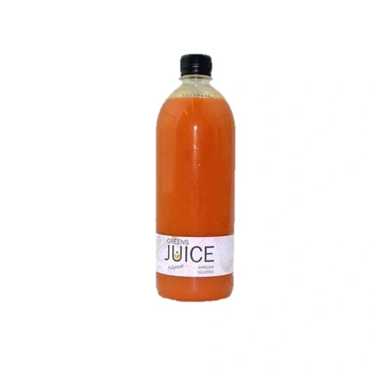 Appelsin/Gulerod Juice Friskpresset 800 ml, stk. Greens2Go