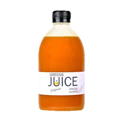 Appelsin/Gulerod Juice Friskpresset 500 ml, stk. TBS