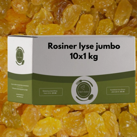 Rosiner lyse jumbo, 1 kg (Pose) Chef Choice