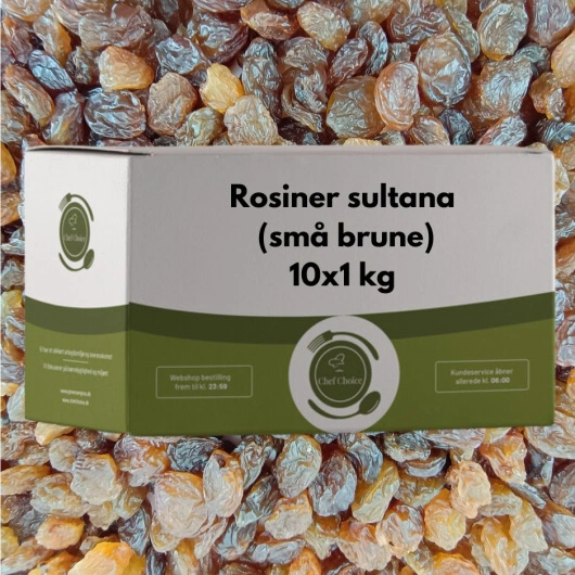 Rosiner sultana (små brune), 1 kg (Pose) Chef Choice