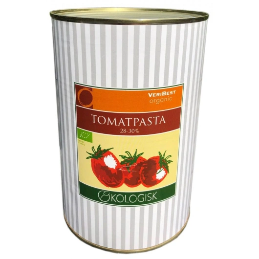 ØKO tomatkoncentrat 28-30%, 4,5 kg