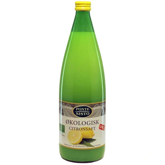 ØKO citronsaft, 1L Ponte Sisto