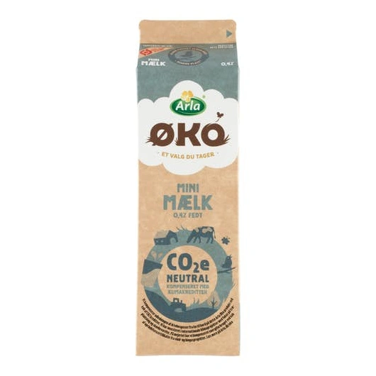 ØKO minimælk 0,4 %, 1 l Arla