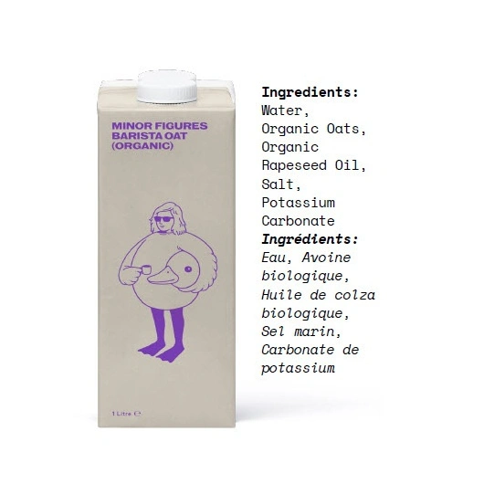 ØKO Havredrik barista, 6*1 L Minor figures