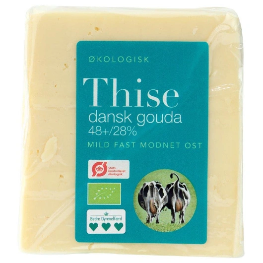 ØKO ost gouda 48+, 12*500 g Thise